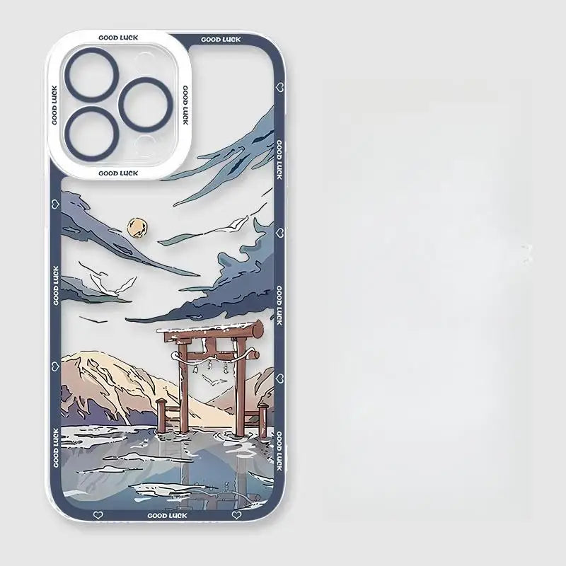 Cute Anime Scenery Phone Case for Samusng Galaxy A56 A36 A26 A16 A55 A54 A35 A23 A34 S25 S24 Ultra S23 Plus S20 FE A52 A53 Cover
