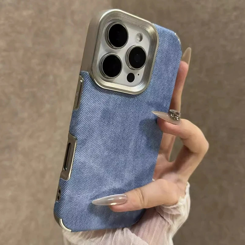 Luxury Cortex Cowboy Pattern Phone Case For iPhone 11 12 13 14 15 16 17 Pro Max Plus Air Bumper Cases Back Cover