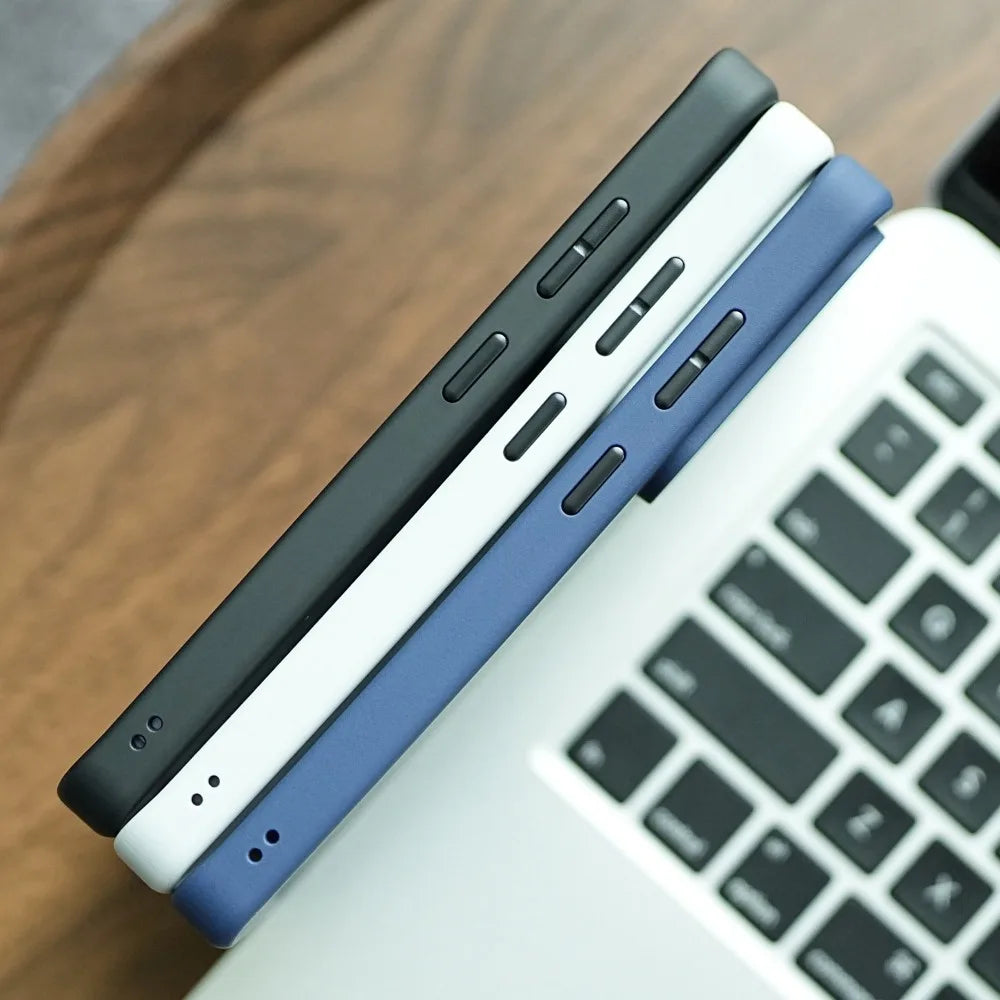 S26 Ultra Luxury Matte Translucent For Magsafe Phone Case For Samsung Galaxy S26 Plus S25 Ultra S25 Shockproof Frosted PC Cover