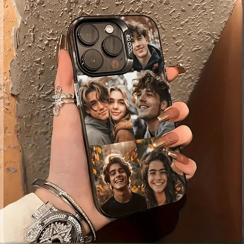 Personalization Custom Multi Photo IMD Phone Case For iPhone 16 15 14 13 12 11 Pro Xs Max X XR Mini 16e 7 8 Plus SE 2020 2022