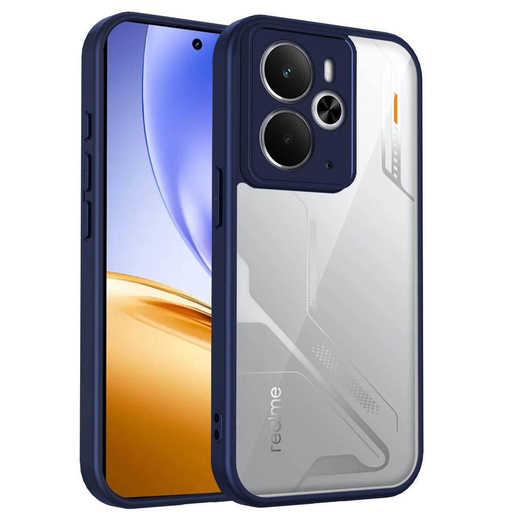 For Realme 14T Case Realme 14 5G Phone Case Realme 14t Cover Realme 14 5G Air Cushion Silicon Bumper Clear Matte Back Cover Hard