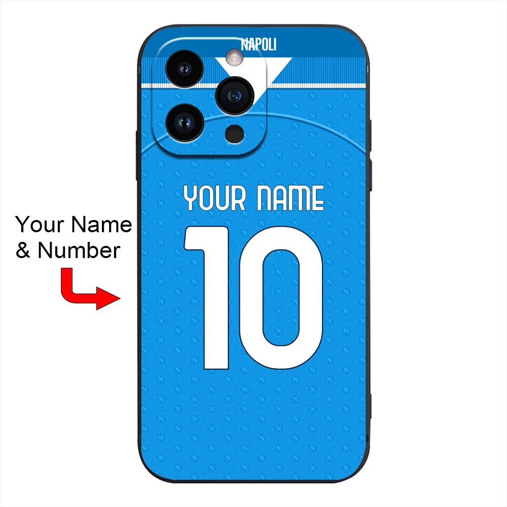 25 Italy Napoli Maradona PARTENOPEI Cover Case for iPhone 17 Air 16 15 14 Pro Max 13 12 11 Mini X XS XR 7 8 6S Plus SE