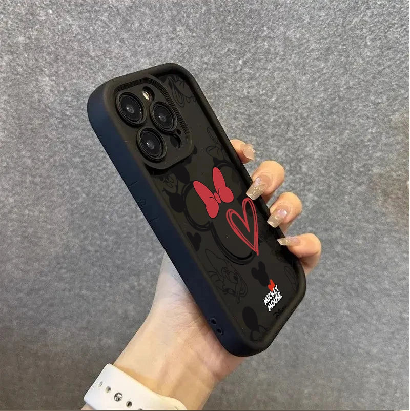 Anime MickeyS MinnieS Phone Case for Motorola Moto Edge 70 G86 G56 50 G35 G34 G75 G PLAY G85 60 Neo Fusion Stylus Pro Ultra 4G5G