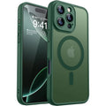 Luxury Transparent Candy Color Matte Hybrid Hard Case For iPhone 16 15 14 13 12 11 Pro Max Plus Soft Strong Magnetic For Magsafe