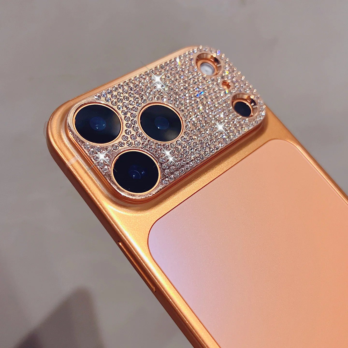 1Pcs Bling Diamond Camera Lens Protector Case For IPhone 17 Pro 16 17 14 13 promaxAir Rhinestone Glitter Metal Screen Protectors