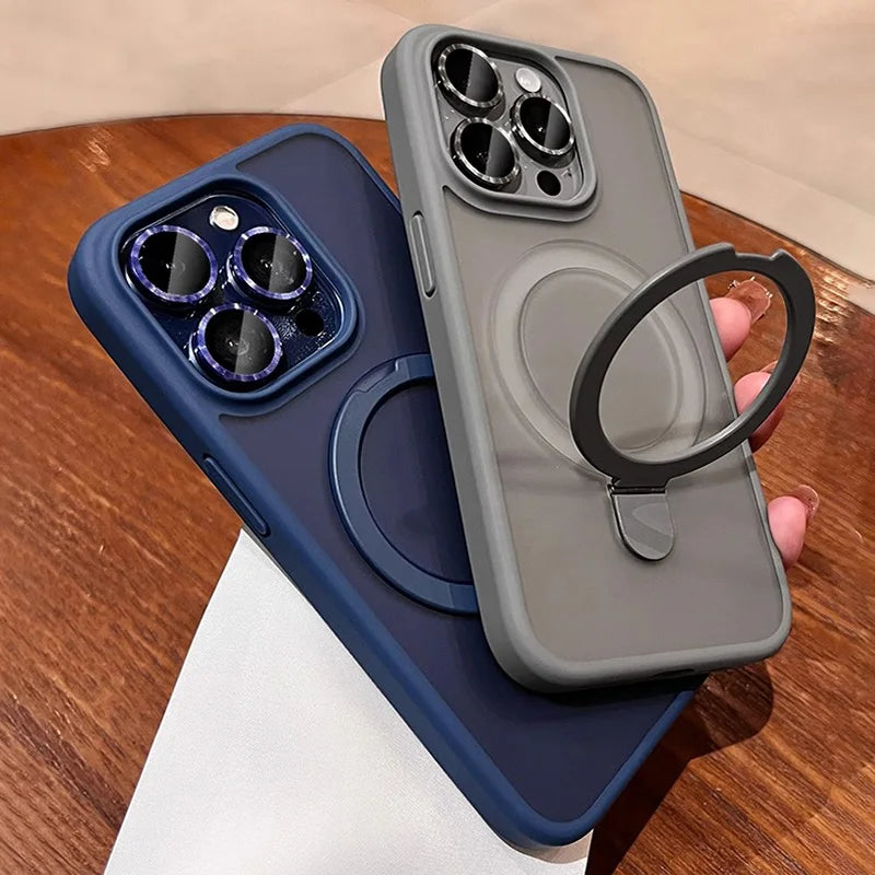 Luxury desert gold Magsafe Wireless Charging case for iphone 16 15 14 13 12 11 pro max plus 16e Magnetic Camera Protection Cover