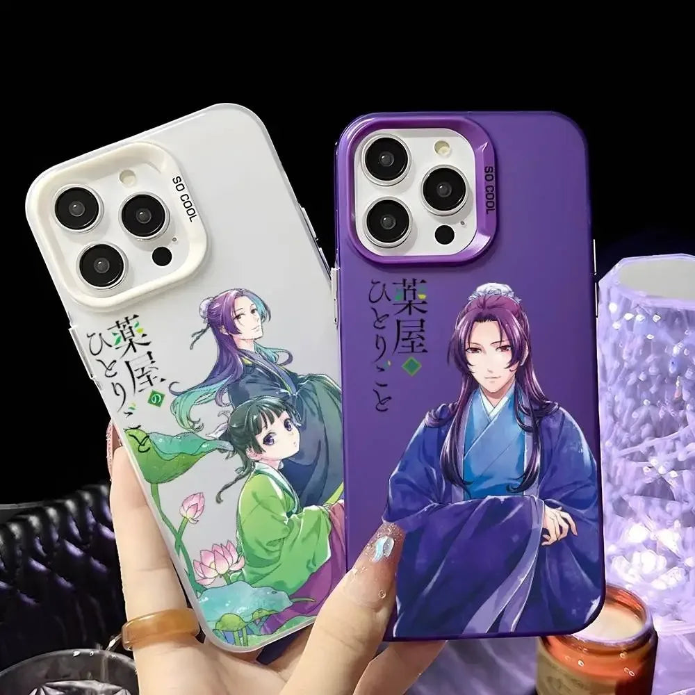 Anime The Apothecary Diaries Phone Case For iPhone 17 16e 16 15 14 13 12 11 mini Pro Max X XR XSMAX 8 7 Air Plus Anti Fall Matte
