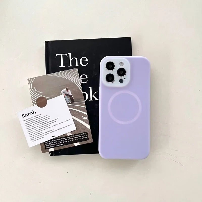 Luxury Jelly Liquid Silicone Magnetic For Magsafe Case For iPhone 17 Air 16 15 14 13 12 11 Pro Max Plus Shockproof Matte Cover