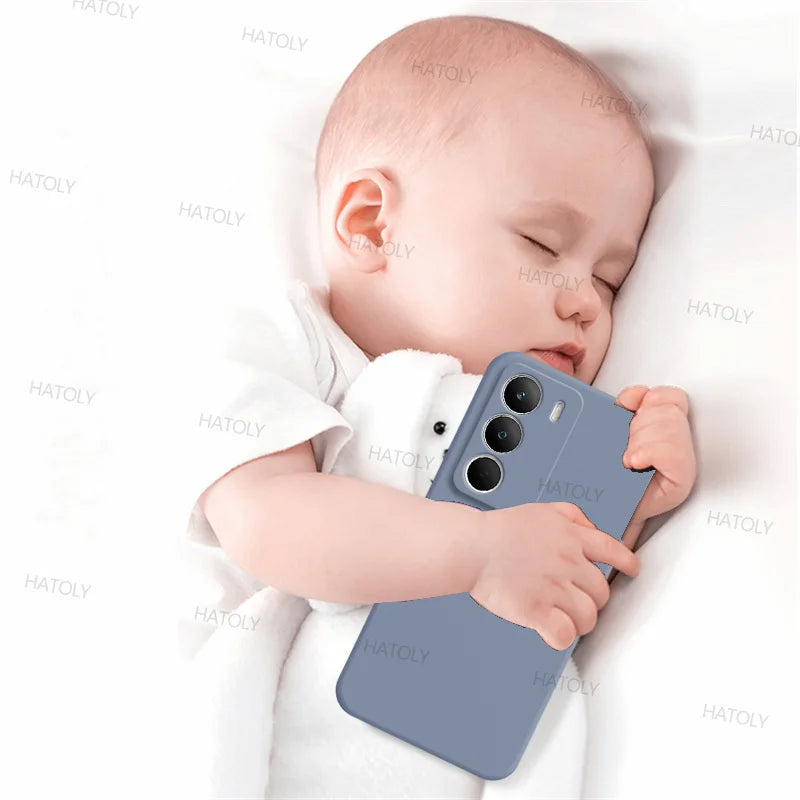 For Realme C71 4G Case Realme C71 4G Cover Bumper Original TPU Protector Shockproof Liquid Silicone Phone Cover Realme C71 4G
