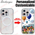Custom Matte For MagSafe Soft Case For Apple iPhone 17 Air 17e 16 16e 15 14 Plus 13 12 Mini 11 Pro Max 7 8 SE 2022 2020 Covers