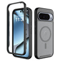 Luxury Hybrid Armor Translucent Frosted Magnet Case For Google Pixel 10 9 Pro XL ProXL 10A 9A Hard 2in1 Bumper For Magsafe Cover