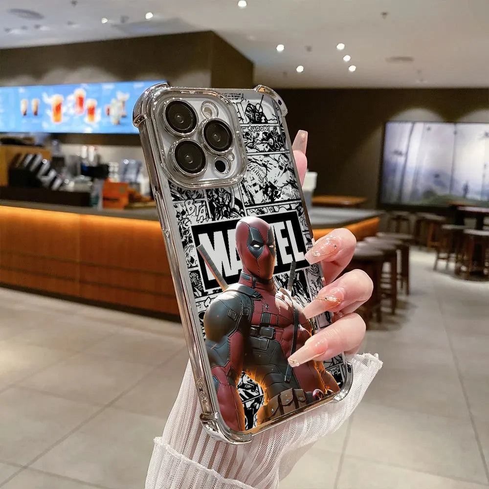 I-IronmanS S-Spidermans Case For Xiaomi 17T Pro 15T 14T 15 14 13 Poco F5 F7 F8 Ultra M7 M8 X5 X6 X7 X8 Pro Max 5G Phone Cover