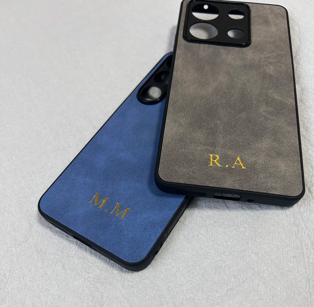 Custom Personalised Initial Name Case For Samsung galaxy S25 S24 S23 S22 S21 Plus S22 Ultra S20 S21 FE 5G S10 Leather Cover