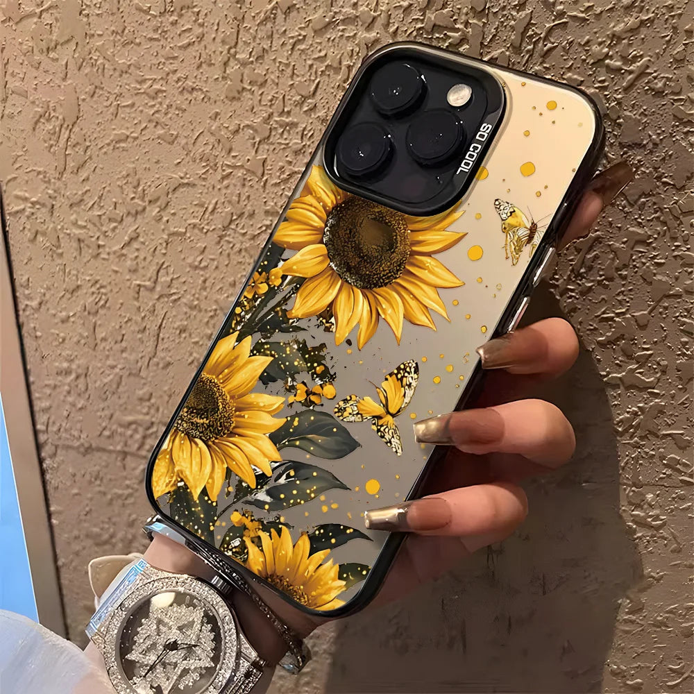 Flower Case For Samsung A56 5G A55 A54 A17 A07 A16 A15 A06 A53 A52 A36 A35 A34 A33 A14 A13 A05s S25 Ultra S24 FE S23 S22 Cover