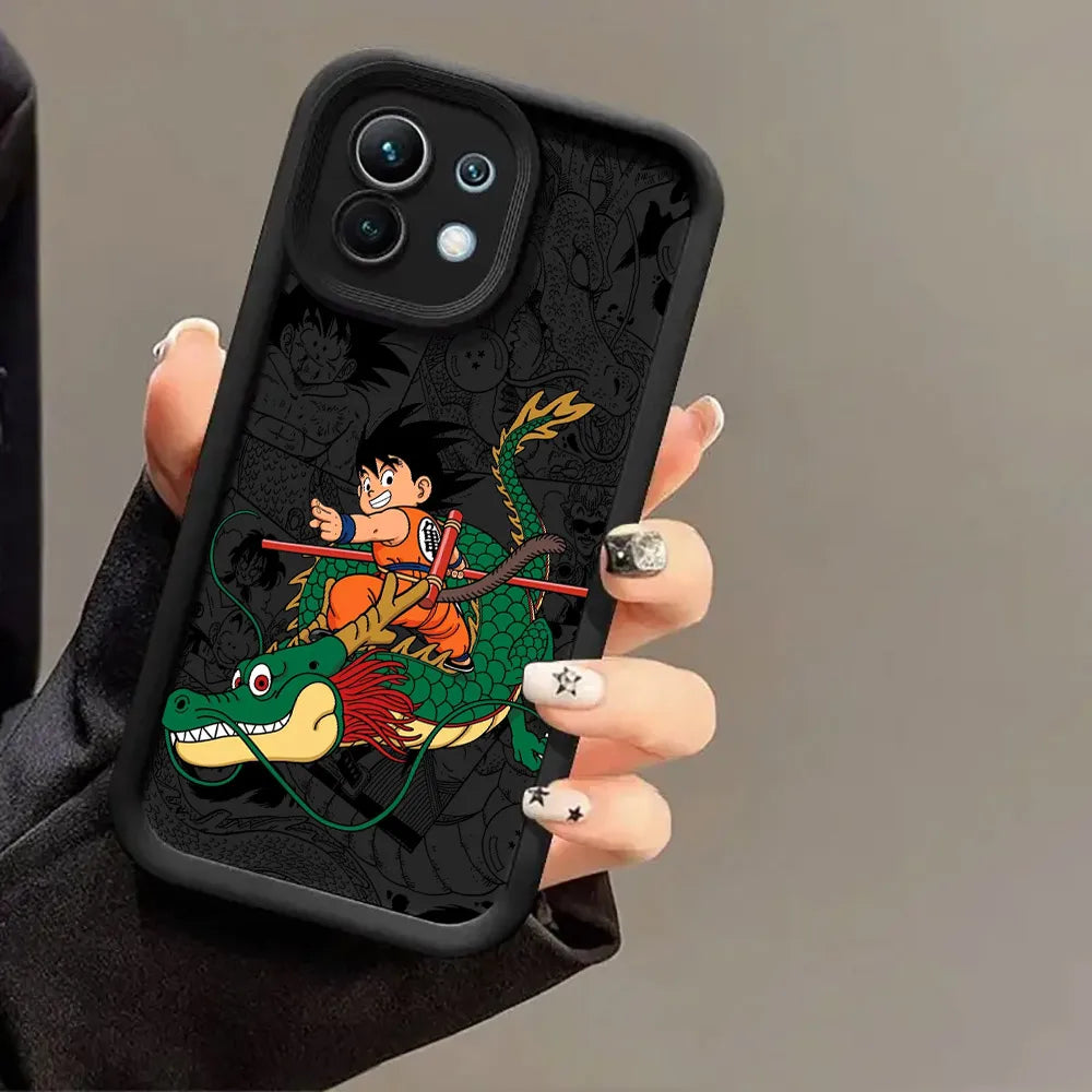 Anime Gokus Silicones Phone Case For Xiaomi Redmi Note 15 14 13 12s 12 11 10 9s 9 8 7 A5 Pro Plus 4G 5G Soft TPU Back Cover