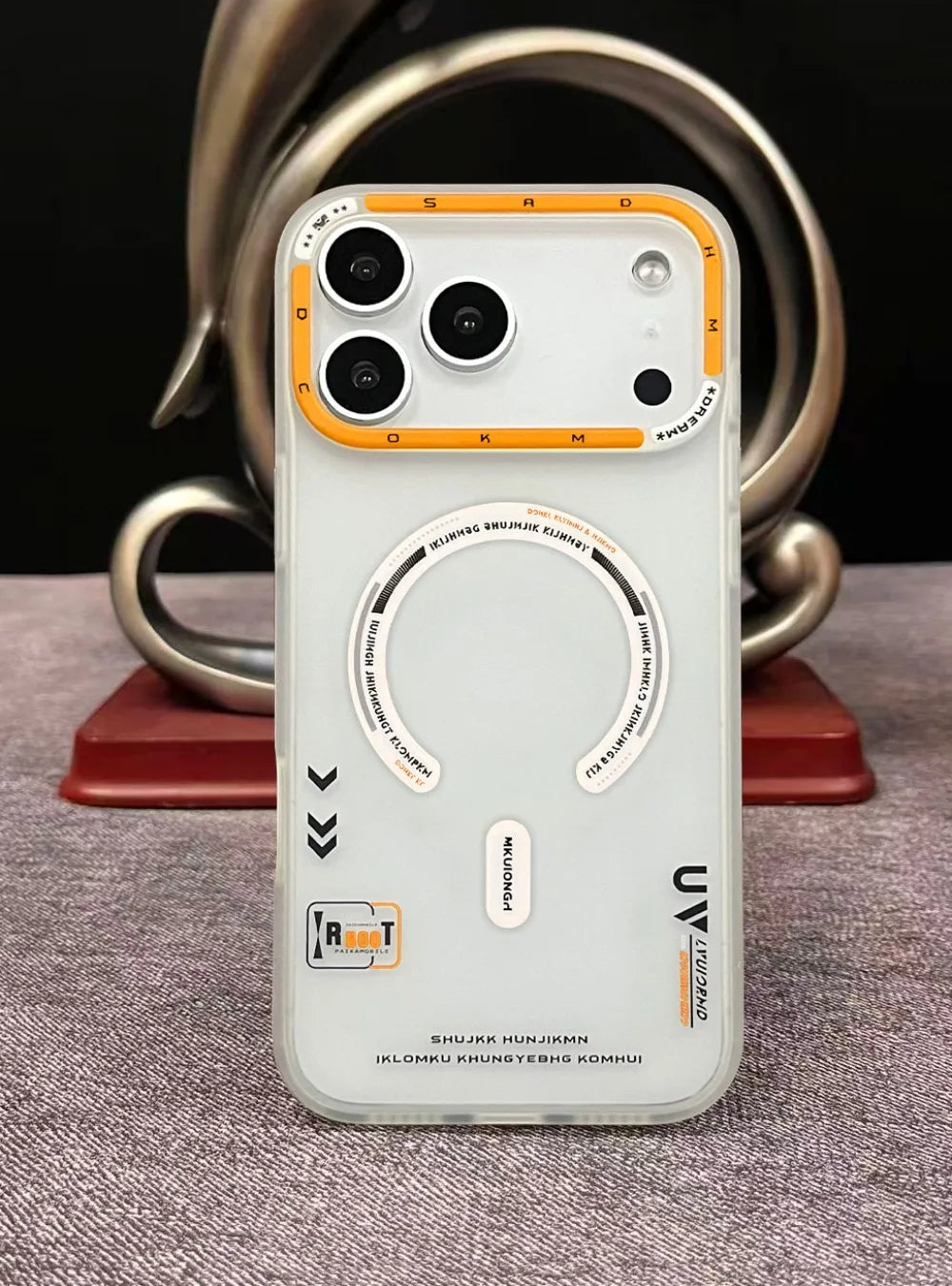 Matte Magnetic Phone Case For iPhone 17 Pro Max 17 17 Pro for Magsafe Wireless Charge Frosted Metal Lens Frame Buttons Cover