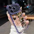 DIY Customized Photo Electroplated Phone Case For iPhone 17 16 15 14 13 12 11 Pro Max Plus 17Air 16e Shockproof Clear Back Cover
