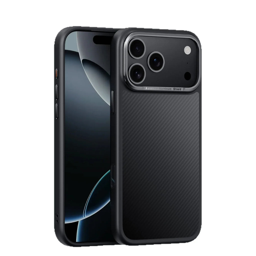 For 600D Kevlar Series iphone 17 pro case of aramid fiber anti-fall Case With Magnetic For iphone 17 pro max case