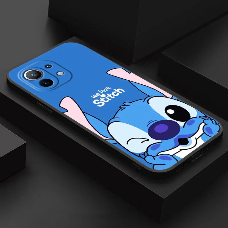 Stitch Mickey Minnie Mouse Phone Case For Poco X8Pro Max X5 X6 X7 X8 M6 M7 M8 F6 F7 Pro F8 Xiaomi 13T 14T 15T Pro 15 Ultra Cover