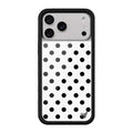 Wildflower Colors Polka Dots Phone Case for iPhone 16 15 14 13 12 17 Pro Max Plus Air WF ins Blue Red Wave point WF Cover Coque