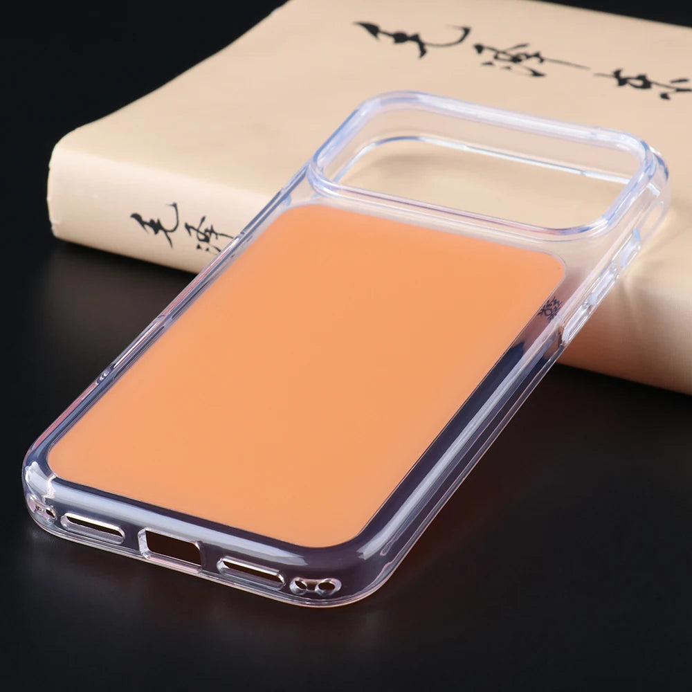 UGOjP Case For iPhone 17 Pro Max Shockproof Magnetic MagSafe Phone Case Clear Antidrop Solid Color Protective Hard PC Back Cover
