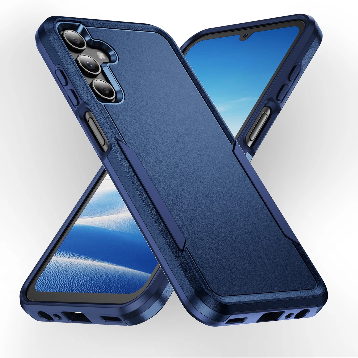Anti-Scratch Phone Case for Samsung Galaxy A55 A56 A36 A35 A16 5G A15 A14 A54 A05S A33 A53 A73 s24 S25 ultra s23 FE S22 Plus