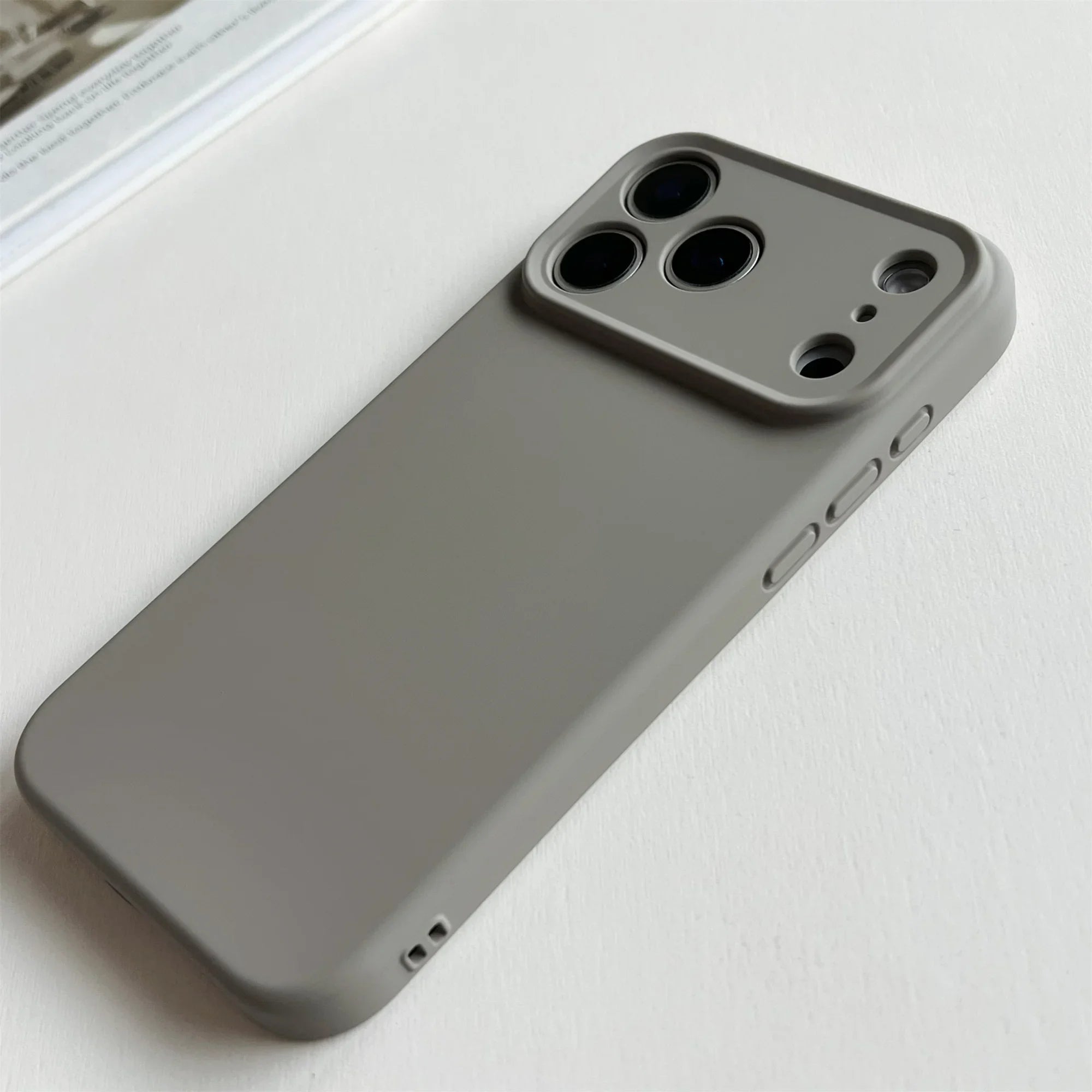 Original For Magsafe TPU Shockproof Case For iPhone 17 Pro Max Air 17 Pro Wireless Charging Liquid Silicone Camera Protect Case