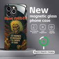 R-Run-To-The-H-Hills-Iron-M-MaidenES  Phone Case For iPhone 16 15 14 13 12 11 X XR XS 8 Plus Mini Pro Max Glass Magnetic Case