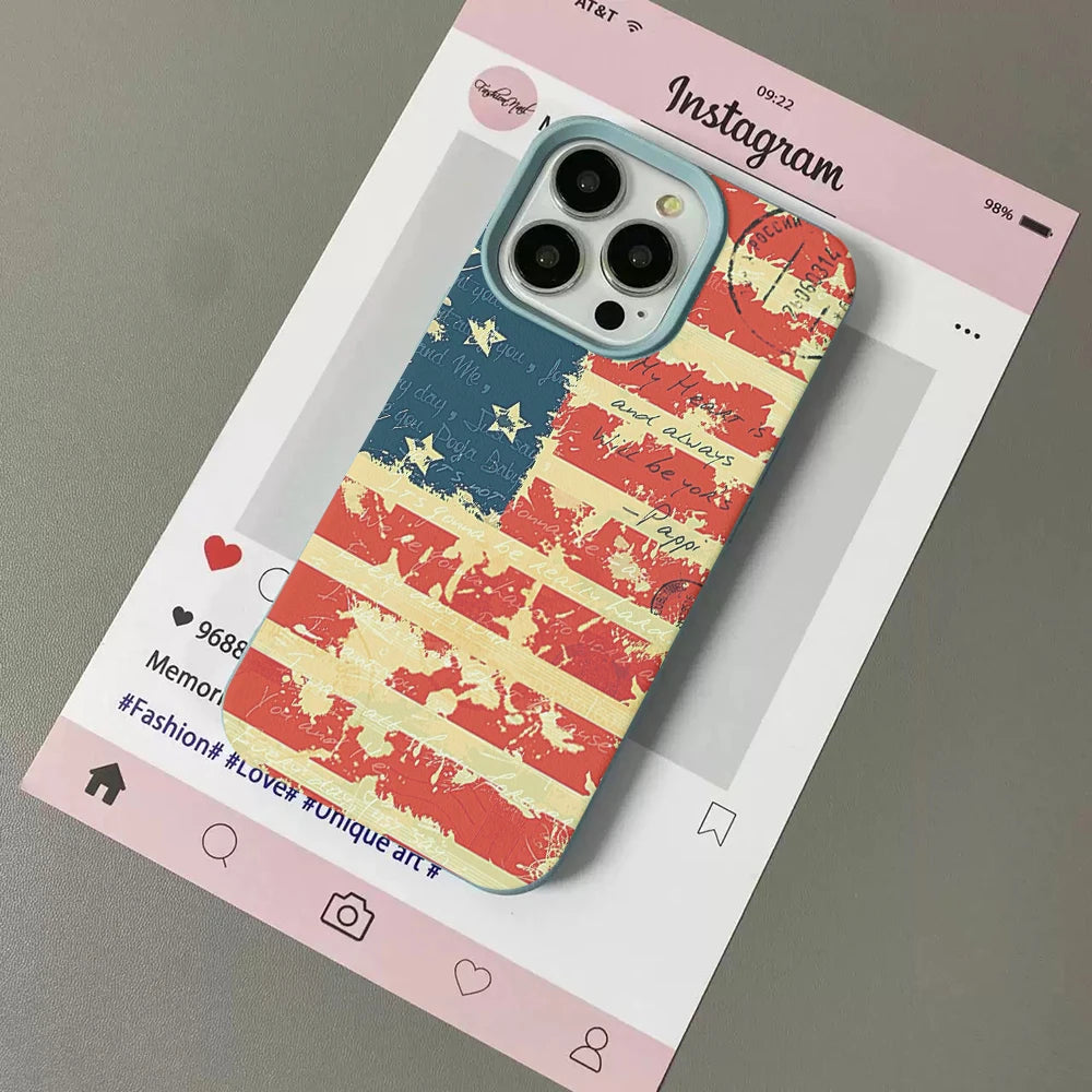 Personalized National Flag Phone Case For IPhone 17 Air Cases For IPhone 16 15 14 Plus 13 12 11 Pro Max  16 15 14 Plus Cover