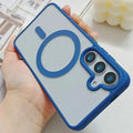 Fro Magsafe Magnetic Phone Case For Samsung Galaxy S26 S25 24 S26ULTRA S22 S23 S25FE S24FE Wireless Charger Hard Cover Fundas
