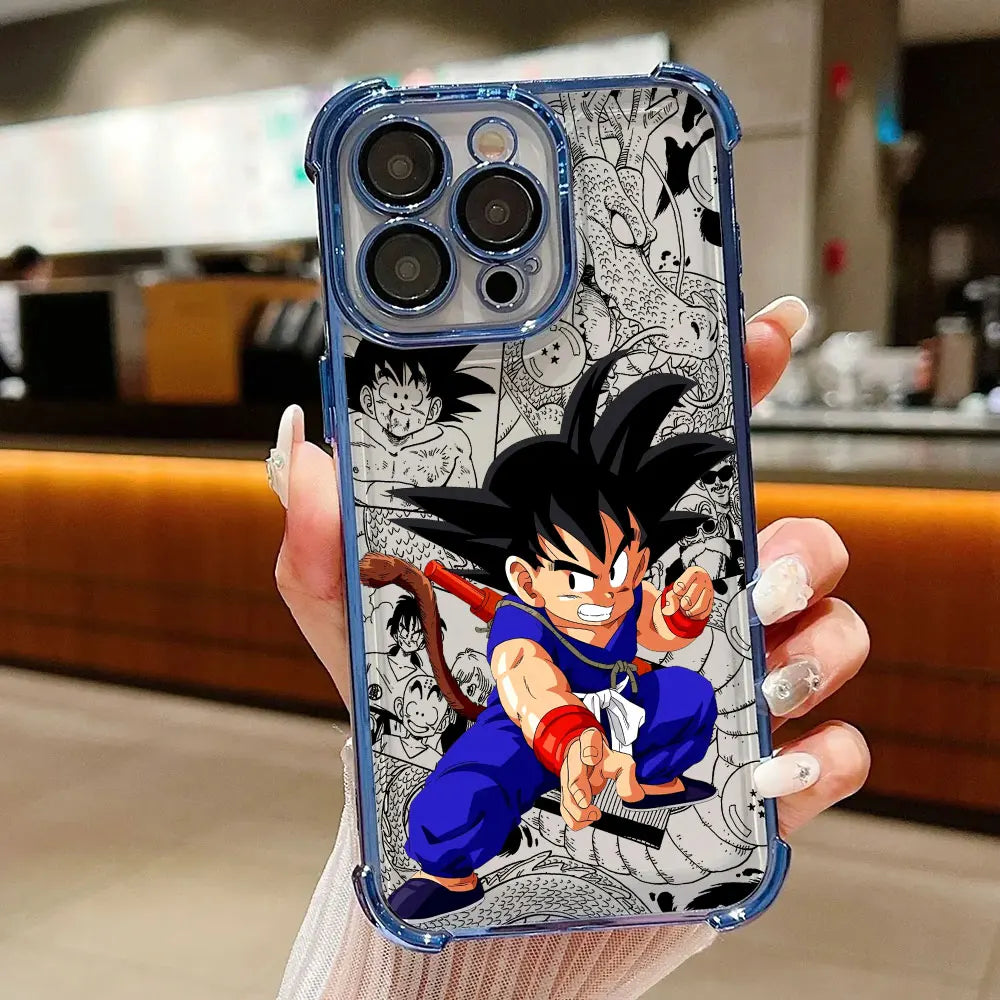 Kid Gokus D-Dragons B-Balls Cartoon Case For Xiaomi 17T Pro 15T 14T 15 14 13 Poco F5 F7 F8 Ultra M7 M8 X5 X6 X7 X8 Pro Max Cover