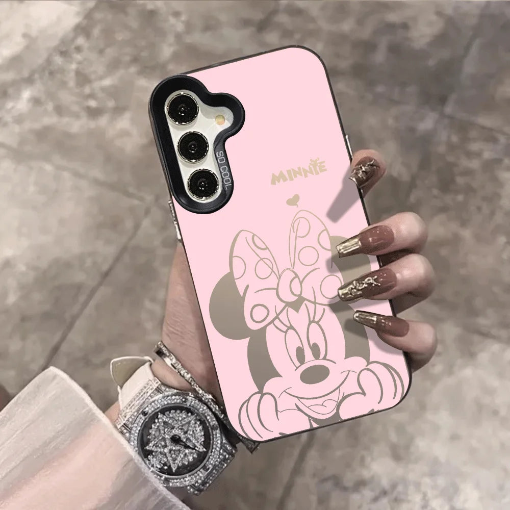 Disney Minnie Phone Case For Samsung Galaxy S26 Ultra S26 Plus S25 S24 S23 S22 S21 Ultra A56 A55 A54 A53 A36 A35 A26 FE Cover