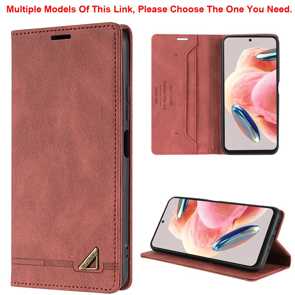 Wallet Magnetic Flip Leather Case For Xiaomi 9T 10T 11 Lite 11T 12T 13T 14T Poco X3 F3 C40 X5 F5 F6 M6 C65 C75 X6 X7 Pro Mi A3