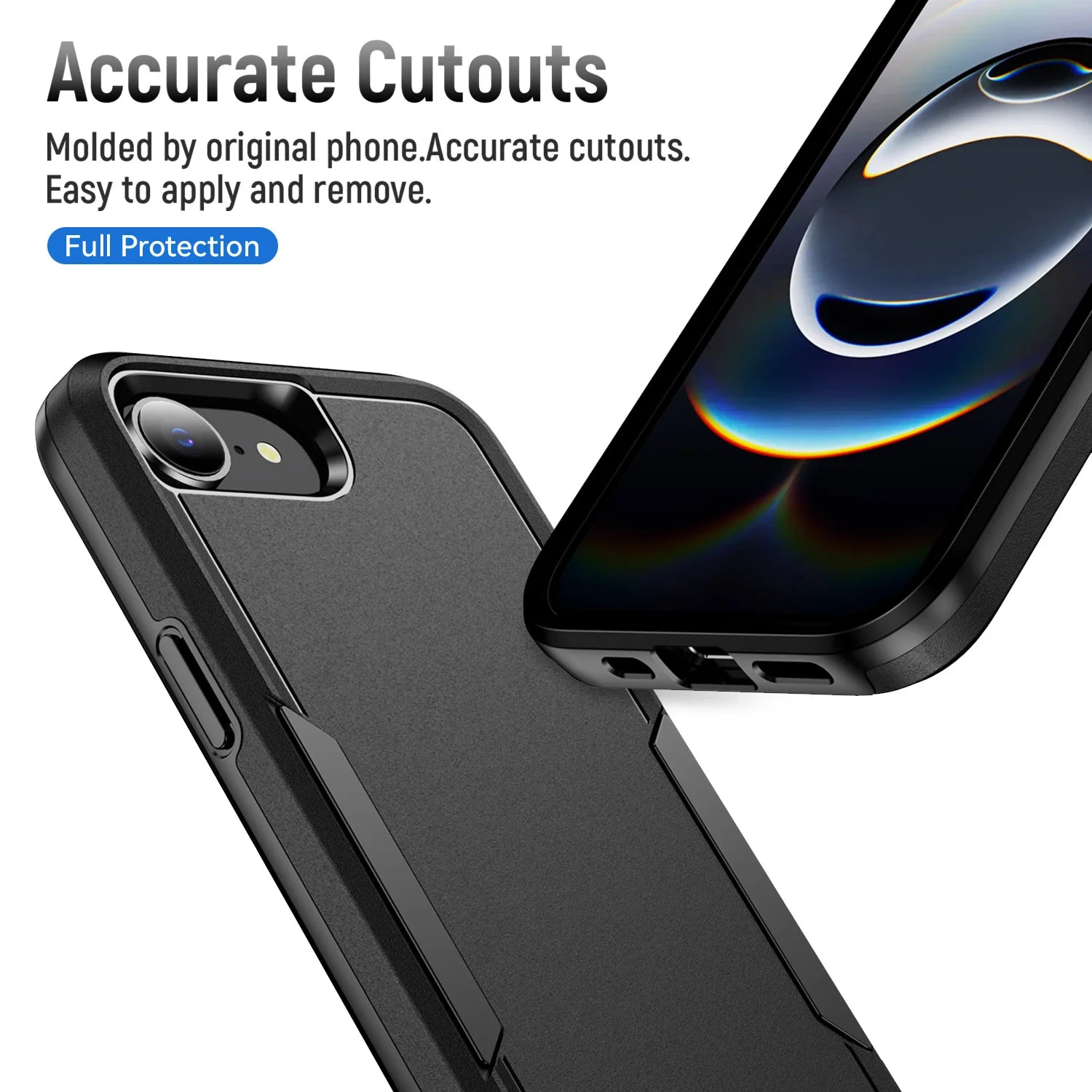 Durable Case for Iphone 17E 16e 17 Pro Max 16 Plus 13 12 14 15 16 Pro Max 17 Air Iphone16e Iphone17 Shockproof Armor Back Cover