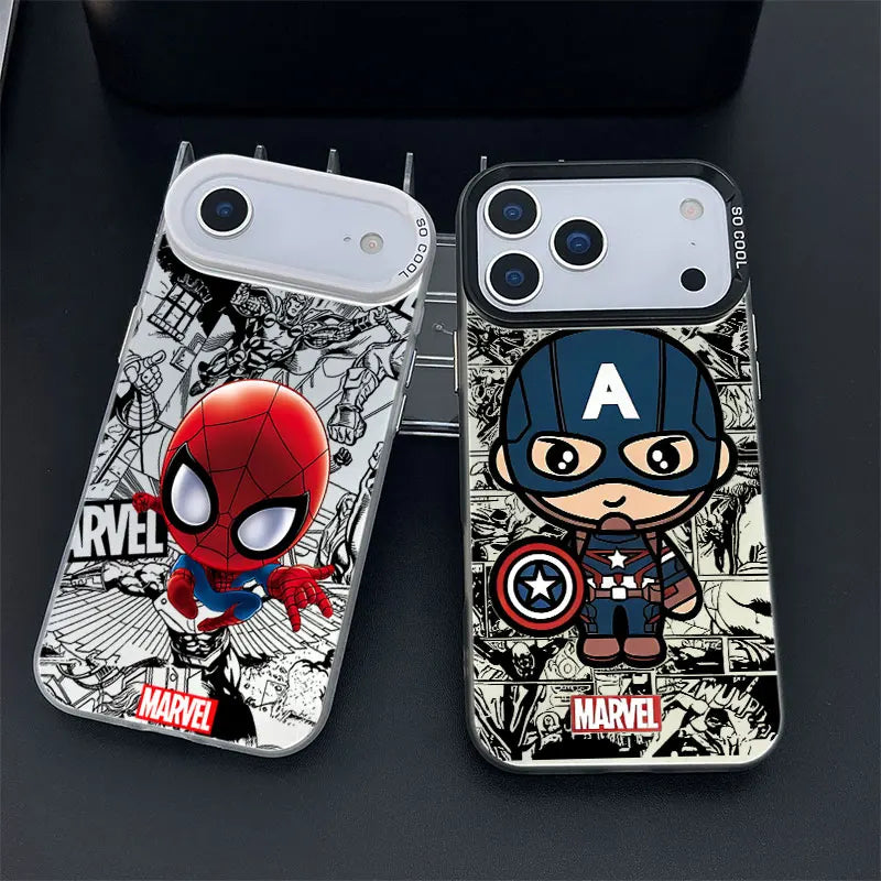 Funda Phone Case For Moto G84 G64 G55 G45 G34 G30 G24 G23 G22 G20 G14 G13 G10 G04s E22i E14 Cute Captain America SpiderMan