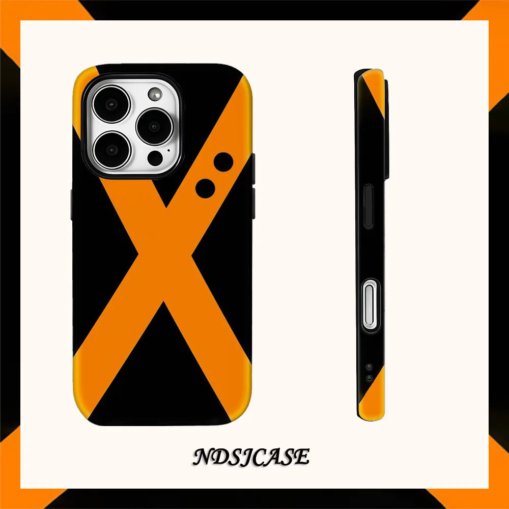 My Hero Academia Phone Case for iPhone 17 16 15 14 13 12 11 X XS XR XSMAX 7 8 Air Pro Max Plus Luxury Double-layer Back Cover