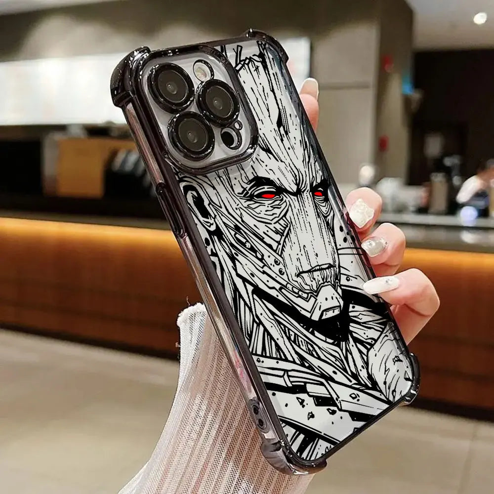 Marvel Art Ironman Phone Case For Xiaomi Poco X8 Pro Max Cases X5 X6 X7 F4 F5 F7 Pro F8 Ultra M7 X8Pro Silicone Protective Cover