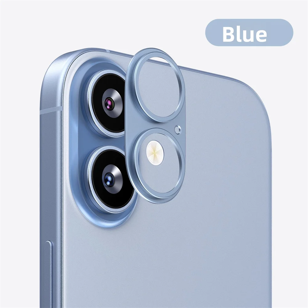 1-3Set Ultra HD Alloy Metal Camera Film for IPhone Air 17 Pro Max Anti-Scratch Tempered Glass Lens Ring Protector Accessories