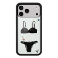 Wildflower ins Gabbriette Phone Case for iPhone 17 16 15 14 13 12 Pro Max WF Star Fashion Black Pattern shockproof Back Cover