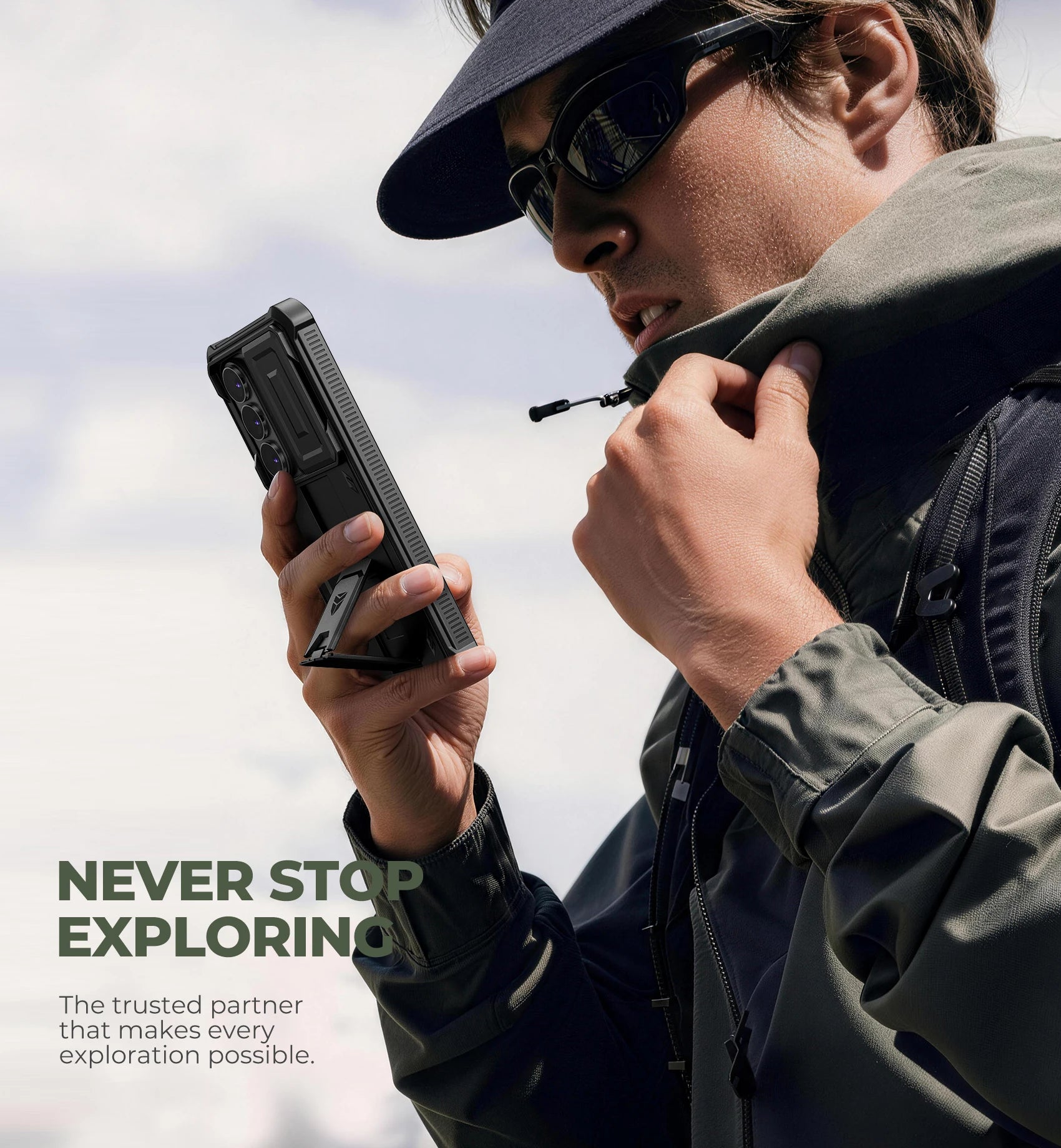 Dexnor For Samsung Galaxy S26/S26 Plus/S26 Ultra 2026Case Full Body Shockproof Camera Cover &Built-in Screen Protector Kickstand