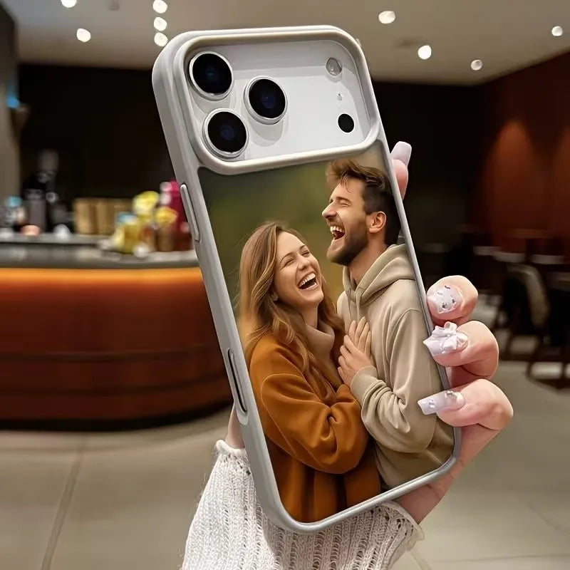Custom DIY Phone Case For iPhone 17 16 15 14 13 12 11 Pro XS Max Plus Mini X XR Air 16e 17e Magsafe Shockproof PC Clear Cover
