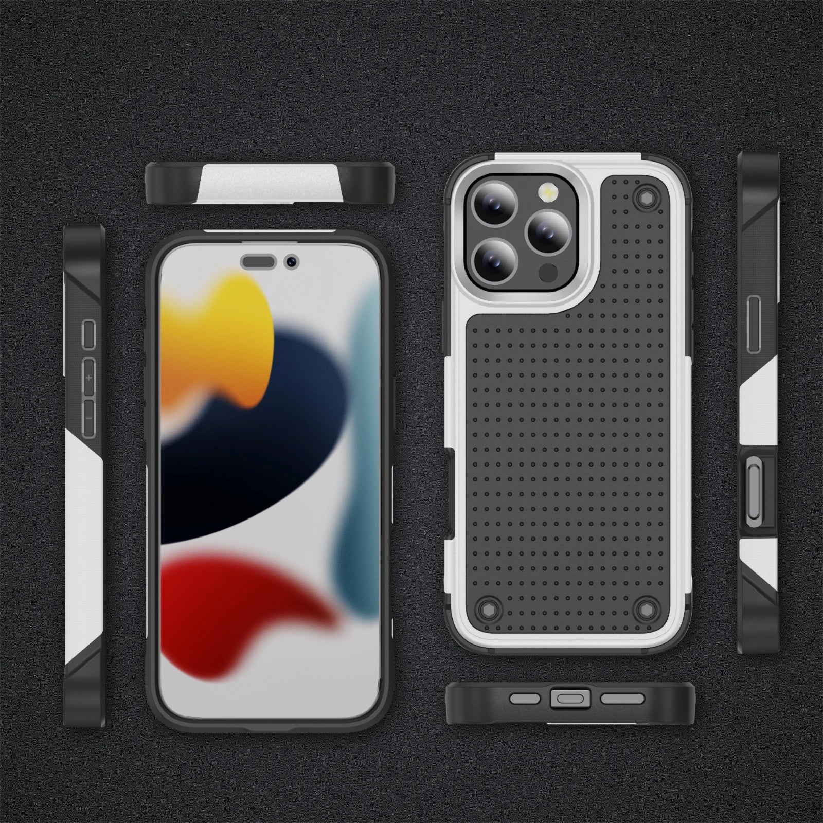 Heavy Duty Shock Absorption Case for Iphone 17 Pro Max 15 16 14 Plus 13 Pro Max 17 Air Iphone17 Iphone16 Phone Accessories