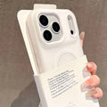 Luxury Candy Color 2 IN 1 Magnetic Case For iPhone 17 Air 16 15 14 13 12 11 Pro Max Plus For Magsafe Wireless Charge Matte Cover