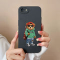 For iPhone 7 8 Plus iPhoneSE Case Cute Cat Phone Cover For iPhone SE iPhone7 7+ iPhone8 8+ Soft Liquid Silicone Anti Drop Shell