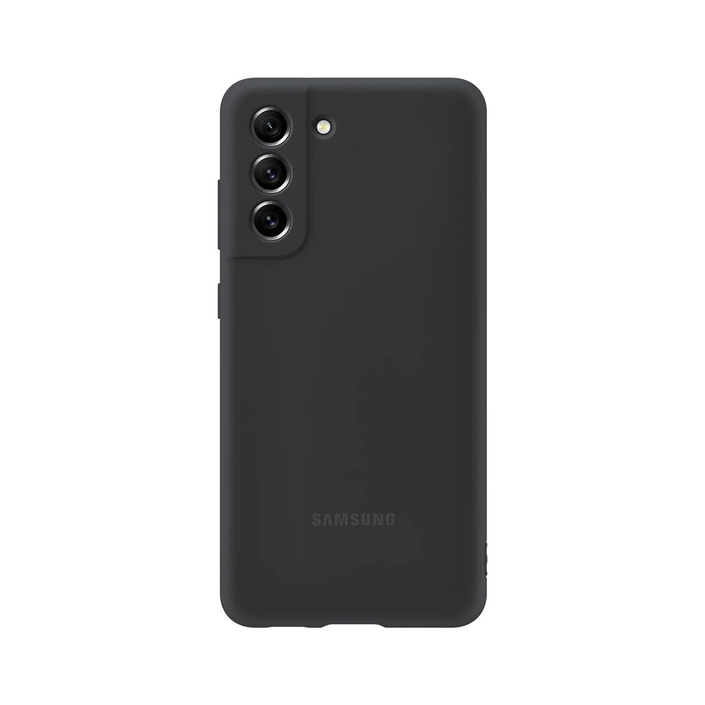 For Samsung Galaxy S21 FE Original silicone case S21FE certified products Skin friendly S 21FE Shockproof phone cover
