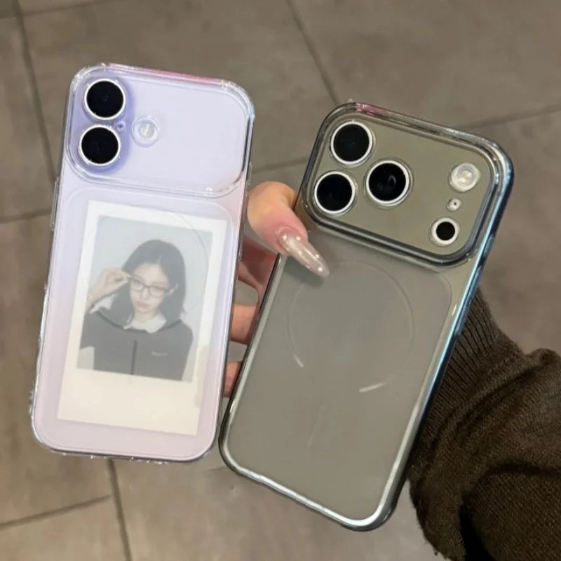 Luxury Transparent Soft Silicone TPU Case For iPhone 17 Air 16 15 14 13 12 11 Pro Max Plus Shockproof Matte Protective Cover