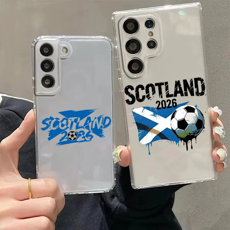 Scotland Football Champion 2026 Phone Case For Samsung Galaxy S26 S25 S24 Plus S23 FE S22 S21 S20 Ultra 5G S10 Soft Clear Cover