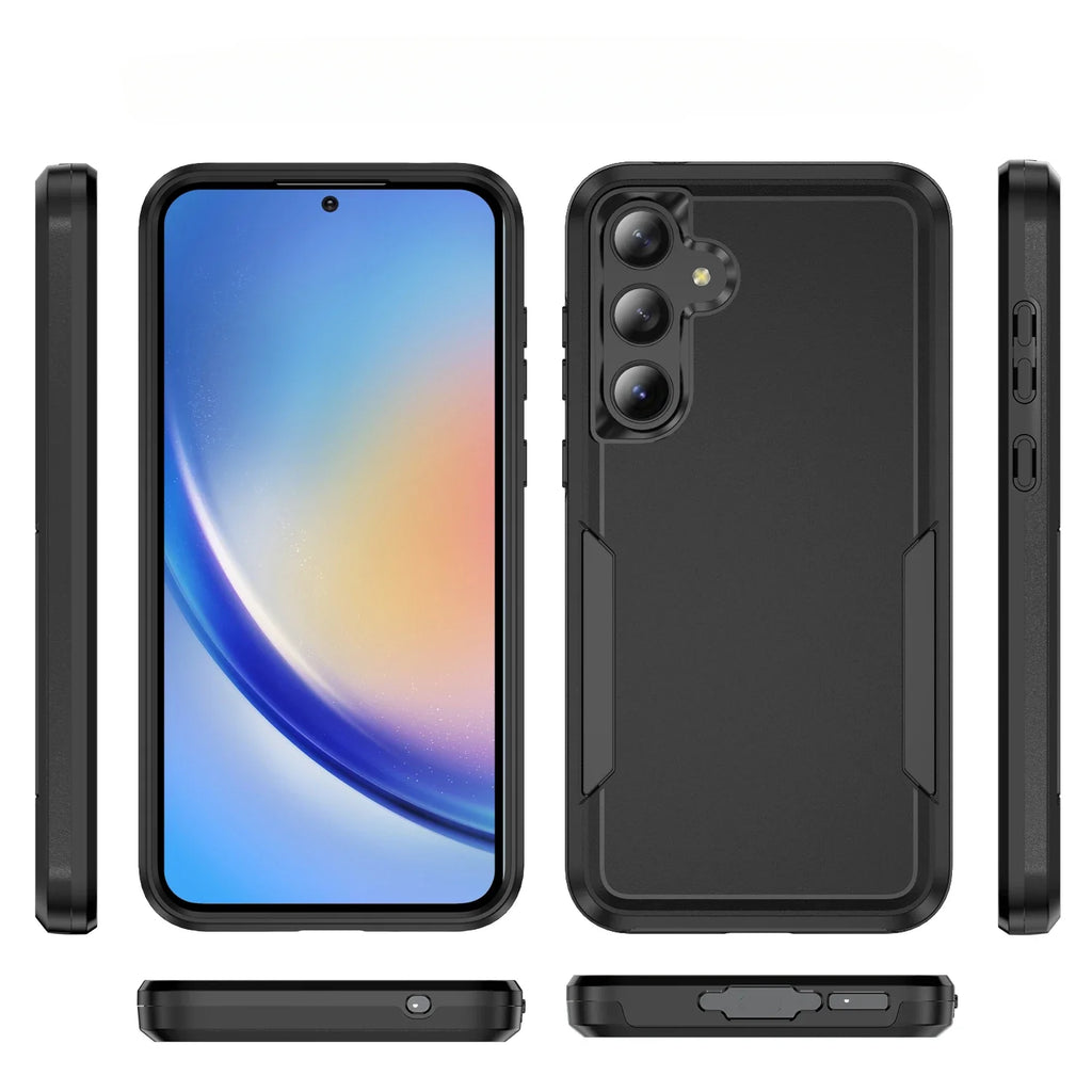 Military Grade Cases for Samsung Galaxy S24 FE S22 S23 Plus S21 S25 Ultra Edge A16 A56 A36 A26 A06 A55 A35 A15 Armor Case Coque