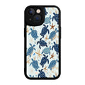 Phone Case Blue Sea Turtle And Starfish Pattern For Iphone X To Iphone 16 Pro Max Beach Summer Outdoor Use