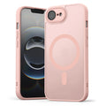 Magnetic Magsafe Wireless Charge Case For iPhone 16e Hybrid Shockproof Cover For iphone 16e Translucent Hard Back Silicone Shell